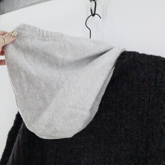 OFFLINE Ribbed Sweater Womens S Gray Winter Cozy Comfort Relaxed Casual Warm NWT - Picture 8 of 14